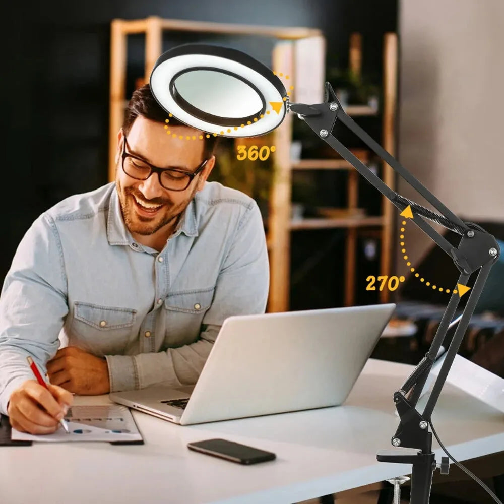 Lampe De Lecture Avec Loupe – Image 3